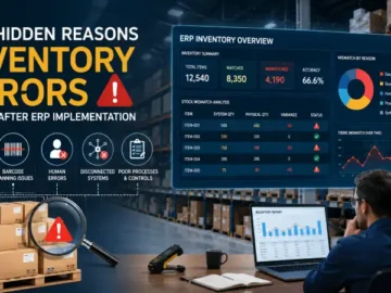 The Hidden Reasons Inventory Errors Persist After ERP Implementation The Hidden Reasons Inventory Errors Persist After ERP Implementation