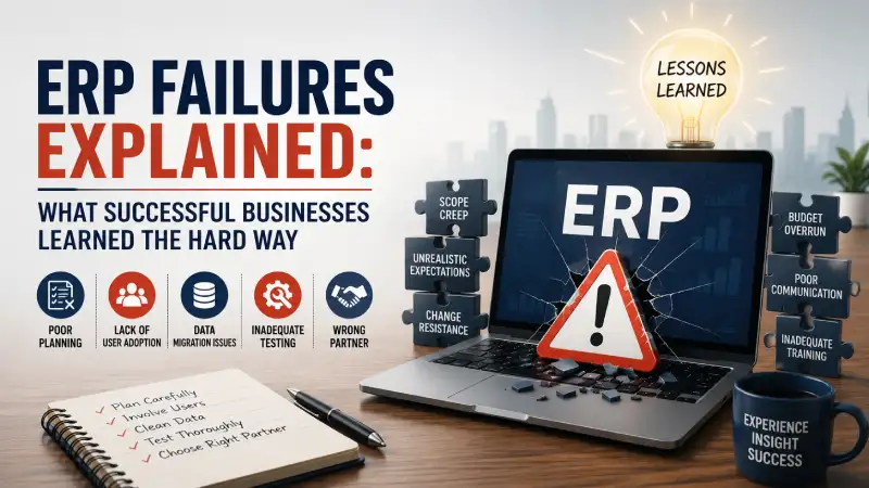 ERP Failures Explained: What Successful Businesses Learned the Hard Way