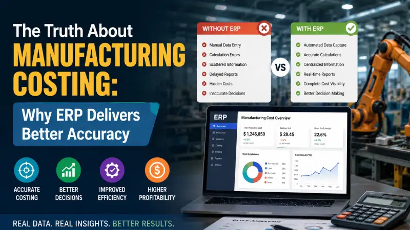 The Truth About Manufacturing Costing: Why ERP Delivers Better Accuracy